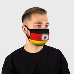 Маска для лица Немецкий футбол, цвет: 3D-принт