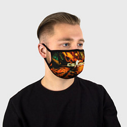 Маска для лица CS:GO, цвет: 3D-принт