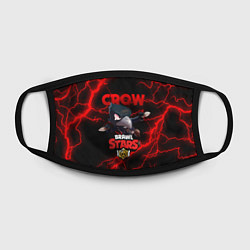 Маска для лица BRAWL STARS CROW, цвет: 3D-принт — фото 2