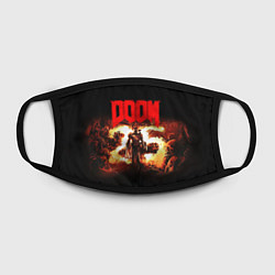 Маска для лица DOOM 25 years, цвет: 3D-принт — фото 2