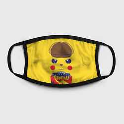 Маска для лица Детектив Пикачу, цвет: 3D-принт — фото 2