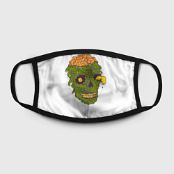 Маска для лица Череп зомби, цвет: 3D-принт — фото 2