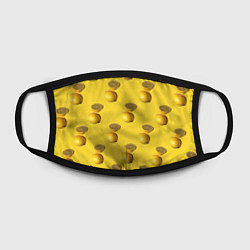 Маска для лица Летние лимоны, цвет: 3D-принт — фото 2