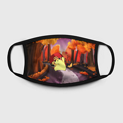 Маска для лица Пикачу в бейсболке, цвет: 3D-принт — фото 2