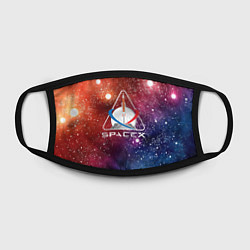 Маска для лица Space X, цвет: 3D-принт — фото 2