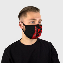 Маска для лица TES RED DRAGON, FUS RO DAH SYMBOL, цвет: 3D-принт