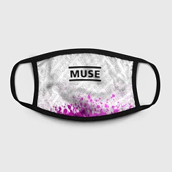 Маска для лица Muse rock legends: символ сверху, цвет: 3D-принт — фото 2