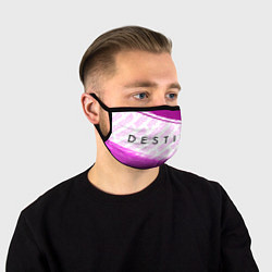 Маска для лица Destiny pro gaming: надпись и символ, цвет: 3D-принт
