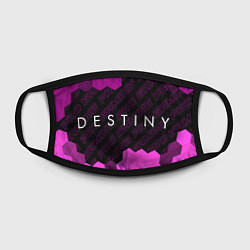Маска для лица Destiny pro gaming: надпись и символ, цвет: 3D-принт — фото 2