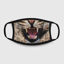 Маска для лица Взгляд леопарда, цвет: 3D-принт — фото 2