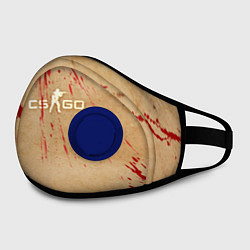Маска с клапаном CS:GO Blood Dust, цвет: 3D-синий — фото 2
