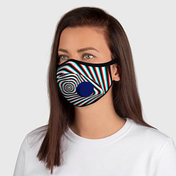 Маска с клапаном RGB optical, цвет: 3D-синий