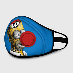 Маска с клапаном Duff Brain, цвет: 3D-красный — фото 2