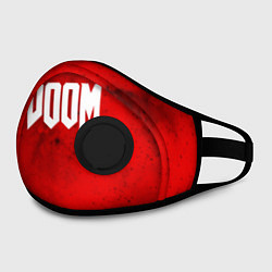 Маска с клапаном DOOM: Marsian Blood, цвет: 3D-черный — фото 2
