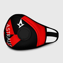 Маска с клапаном Astralis: Cybergaming, цвет: 3D-черный — фото 2