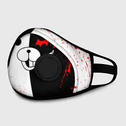 Маска с клапаном MONOKUMA, цвет: 3D-черный — фото 2