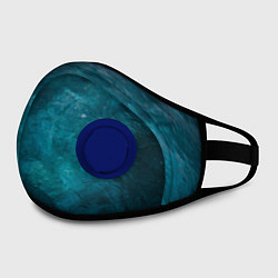Маска с клапаном Лазурь, цвет: 3D-синий — фото 2