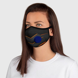 Маска с клапаном Counter-Strike, цвет: 3D-синий