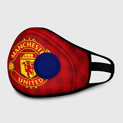 Маска с клапаном Manchester United, цвет: 3D-синий — фото 2