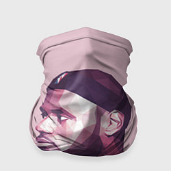 Бандана-труба LeBron James: Poly Violet, цвет: 3D-принт
