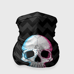 Бандана-труба Colored Skull, цвет: 3D-принт