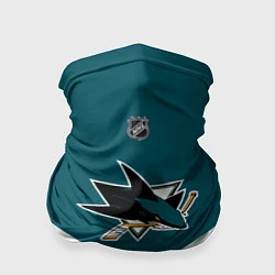 Бандана-труба NHL: San Jose Sharks, цвет: 3D-принт