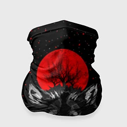 Бандана-труба Кровавая Луна, цвет: 3D-принт