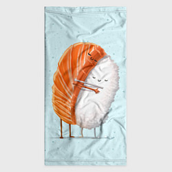 Бандана-труба Суши друзья, цвет: 3D-принт — фото 2