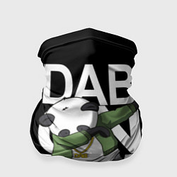 Бандана-труба Panda dab, цвет: 3D-принт