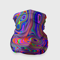 Бандана-труба Цветная текстура 5, цвет: 3D-принт