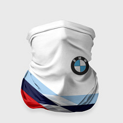 Бандана-труба BMW БМВ WHITE, цвет: 3D-принт