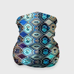 Бандана-труба Psychedelic mosaica, цвет: 3D-принт