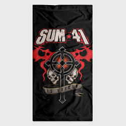 Бандана-труба Sum 41: 13 Voices, цвет: 3D-принт — фото 2