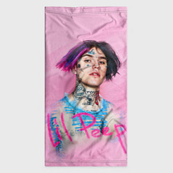 Бандана-труба Lil Peep: Pink Style, цвет: 3D-принт — фото 2