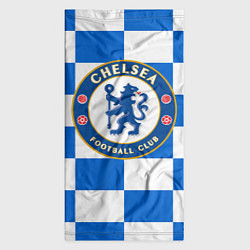 Бандана-труба FC Chelsea: Grid, цвет: 3D-принт — фото 2
