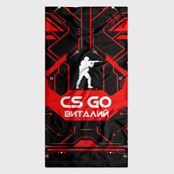 Бандана-труба CS:GO - Виталий, цвет: 3D-принт — фото 2