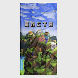 Бандана-труба Minecraft: Настя, цвет: 3D-принт — фото 2