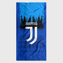 Бандана-труба FC Juventus: Blue Abstract, цвет: 3D-принт — фото 2