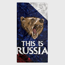Бандана-труба Russia: Roaring Bear, цвет: 3D-принт — фото 2