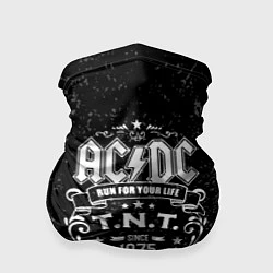Бандана-труба AC/DC: Run For Your Life, цвет: 3D-принт