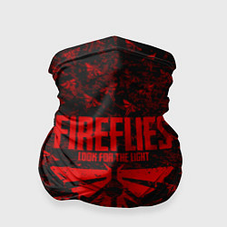 Бандана-труба Fireflies: Red Logo, цвет: 3D-принт