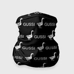 Бандана-труба GUSSI: Black Pattern, цвет: 3D-принт