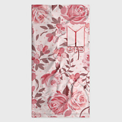 Бандана-труба BTS: Pink Roses, цвет: 3D-принт — фото 2