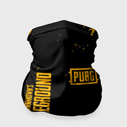 Бандана-труба PUBG: Black Fashion, цвет: 3D-принт