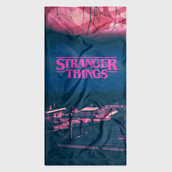 Бандана-труба Stranger Things: Pink Heaven, цвет: 3D-принт — фото 2