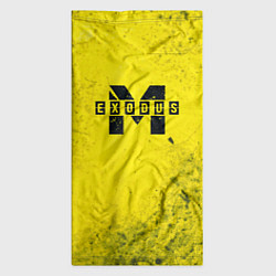 Бандана-труба Metro Exodus: Yellow Grunge, цвет: 3D-принт — фото 2