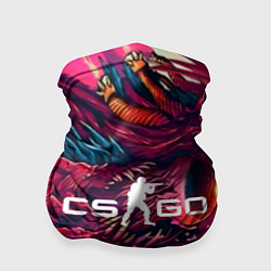 Бандана-труба CS:GO Hyper Beast Skin, цвет: 3D-принт