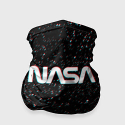 Бандана-труба NASA: Space Glitch, цвет: 3D-принт