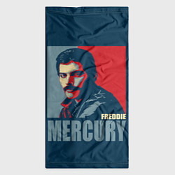 Бандана-труба Queen: Freddie Mercury, цвет: 3D-принт — фото 2