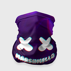 Бандана Marshmello: Violet Glitch